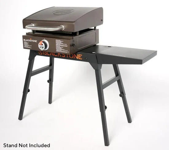 17" Commercial Grill: 60,000 BTU Heat + Cast Iron Griddle for Heavy-Duty Culinary Feats