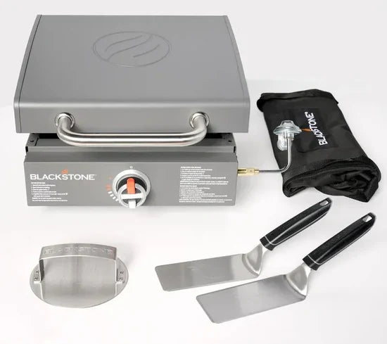 17" Commercial Grill: 60,000 BTU Heat + Cast Iron Griddle for Heavy-Duty Culinary Feats